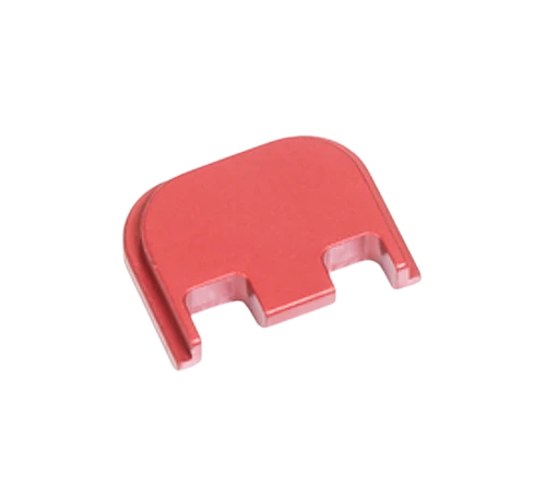Timber Creek Outdoors Glock 17/19 Slide Cover Plate Red Aluminum