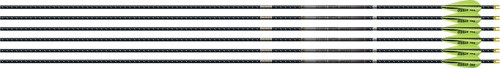 Easton 4mm FMJ Match Grade 300 6 Pack with 3" AAE Hybrid Vanes< - 201391