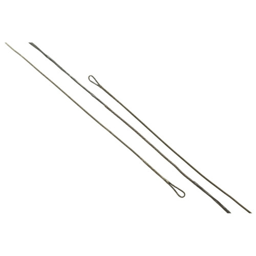 J and D Custom Strings D Teardrop Bowstring Black B50 35" 18 Strand