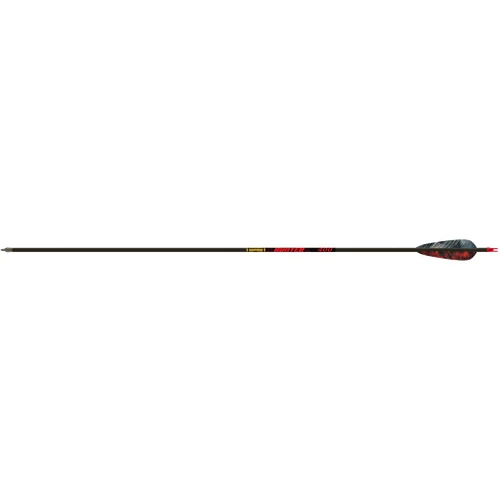 Gold Tip Hunter Arrows 400 4" Feathers 6 Pack - HUN400F6