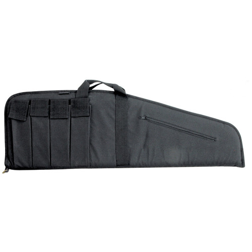 Bulldog Extreme Tactical 40" Black Water-Resistant Tricot Lining 4 External - BD421