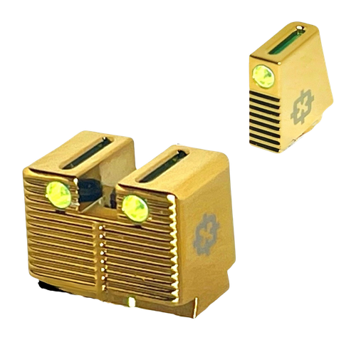 CROSS CRGST-GD      FIBER OPTIC TALL HGHT  GLK GLD