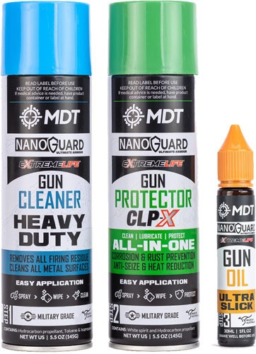 MDT NANOGUARD 3 STEP CLEANING KIT STANDARD