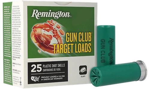 Remington Ammunition Gun Club 12Gauge 2.75" 1 1/8oz 7.5Shot 25 Per Box/10 Case