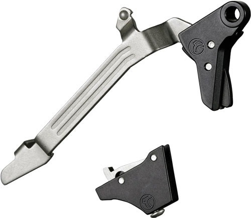 Timney Alpha for Glock Gen 3-4 Large 3 lb Blackout Trigger - ALPHAGLOCK34LARGEBLACKOUT