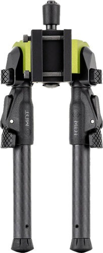 MDT BIPOD GRND POD-PICATINNY GREEN/BLACK