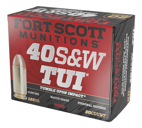 Fort Scott Munitions Tumble Upon Impact (TUI)