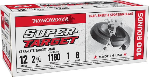 Winchester Ammo Super-Target Xtra-Lite 12Gauge 2.75" 1oz