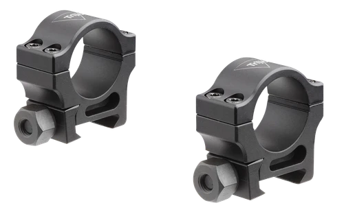 Trijicon Riflescope Rings Black Parkerized 1" - AC22005