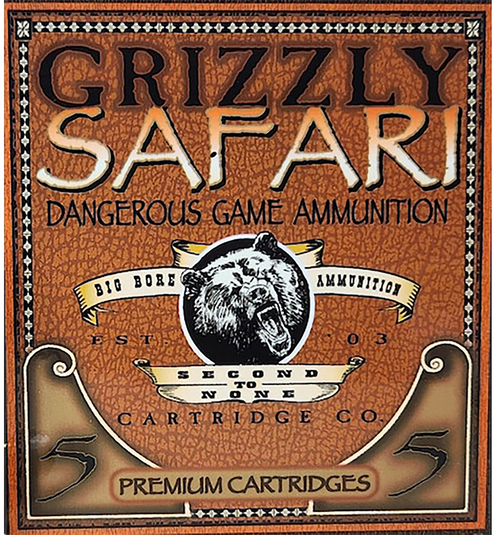 Grizzly Ammo 416Rigby 400gr Solid Brass 5