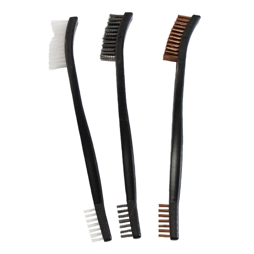 Birchwood Casey Utility Brushes Bronze/Nylon/Stainless Steel 3