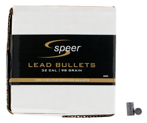 Speer Handgun 32Cal 98gr Lead Wadcutter 1000/Box