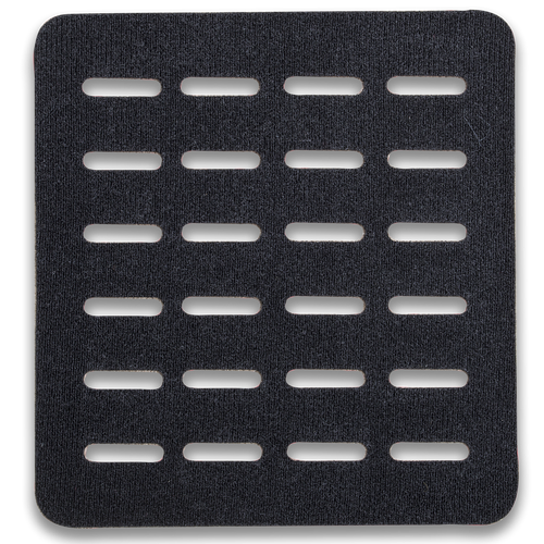Vertx Maps MOLLE Adaptor Panel Quad Black Velcro One-Wrap - VTX5130