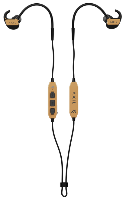 AXIL GS Extreme 3.0 Desert Tan Hearing Protection - GS-X 3.0 T