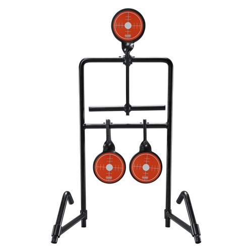 Champion Targets Gong Auto Reset Handgun Black/Orange