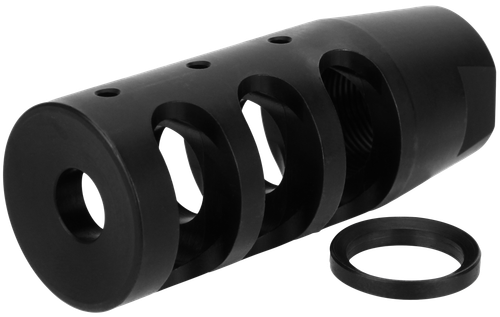 TacFire Compact Compensator Black Nitride with 1/2"-28 TPI Threads & 2.50" OAL - MZ1002N
