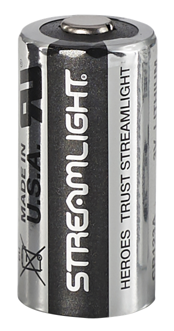 Streamlight Lithium Batteries Silver/Black 3 Volts (12) Single Pack