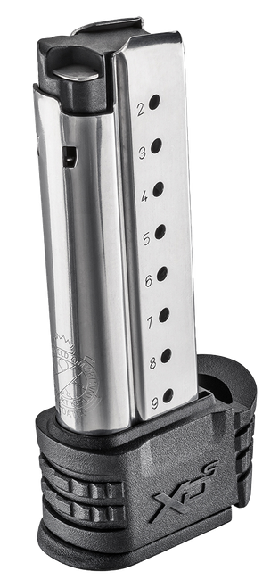 Springfield Armory XD-S 9mm 9rd Magazine, Stainless Steel - XDS09061