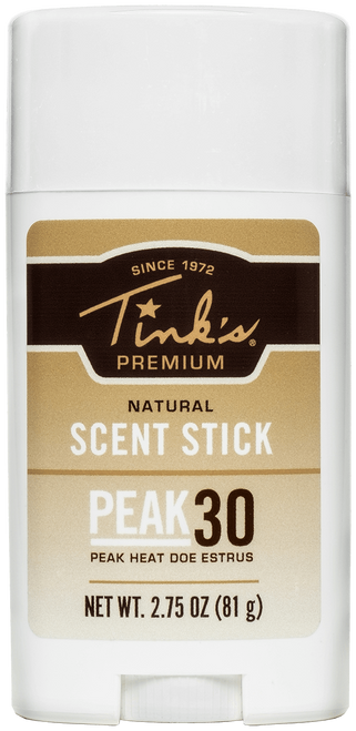 Tinks Peak30 Scent Stick Deer 2.75 oz