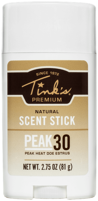 Tinks Peak30 Scent Stick Deer 2.75 oz
