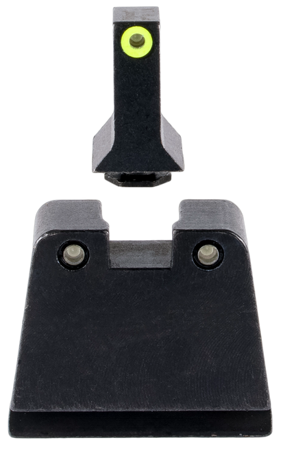 Trijicon Suppressor/Optic Height Sights Green/Tritium Yellow Outline