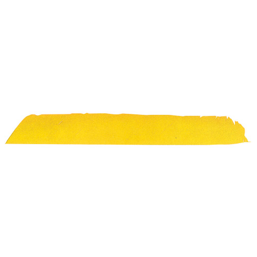Trueflight Full Length Feathers Yellow RW 100 Pack - 13004