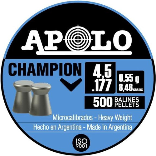 Hatsan USA / Escort Shotguns Apolo Champion Air Rifle Pellets 177 Cal 8.48gr - E19001