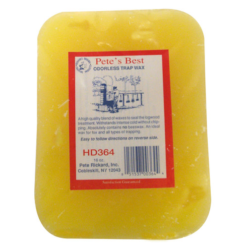 Pete Rickard Rickards Pete's Best Trap Wax 1 lb - HD364