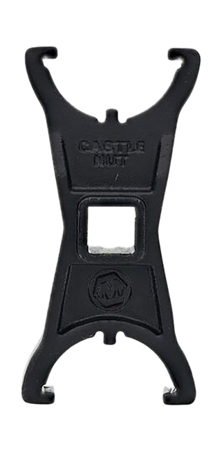 Wheeler Castle Nut Crowfoot Wrench Black Steel