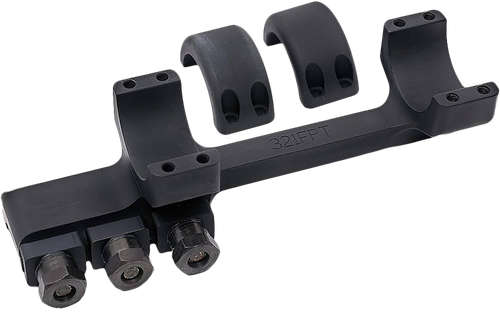 DNZ Freedom Reaper Forward Picatinny Rail Black 30mm Tube Extra High Rings - 321FPT