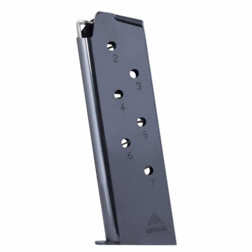 Mec-Gar 1911 45 ACP 7rd Magazine, Blued - MGCG4507B
