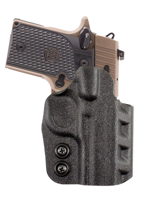 DeSantis Gunhide Cazzuto OWB Black Kydex Paddle Fits Ruger 57 Right Hand