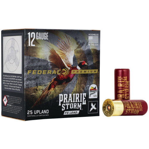 Federal Prairie Storm FS 12 Gauge Ammo 2-3/4" 1-1/4oz #6 25 Rounds - PFX154FS 6
