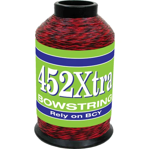 BCY 452 Extra Bowstring Material Red/Black 1/4 lb