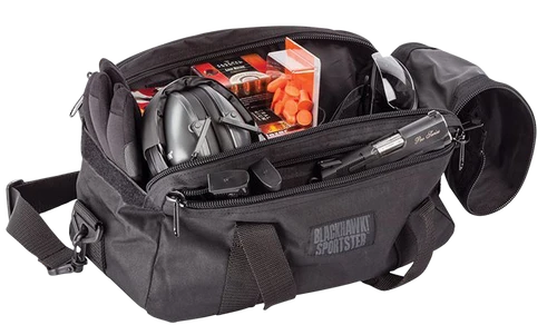 Blackhawk Sportster Black 600D Polyester Holds 2 Handguns - 74RB02BK