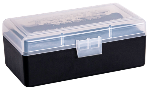 Berry's Ammo Box 38 Special/357 Magazine Clear/Black Polypropylene 50-Round - 61687