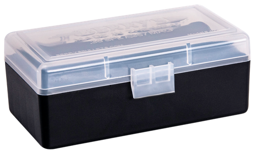 Berrys Ammo Box 38 Special/357 Magazine Clear/Black Polypropylene 50-Round