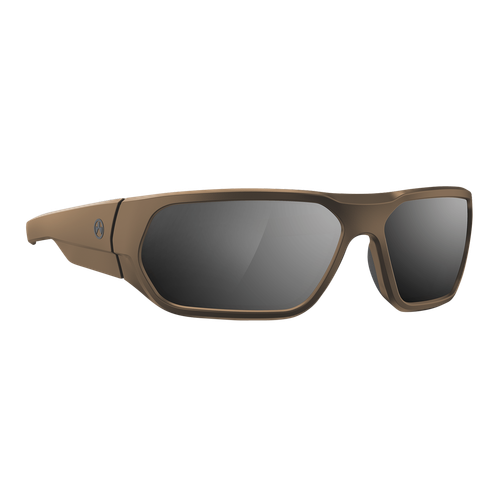 Magpul Radius Eyewear Adult Gray Silver Mirror Lens Polycarbonate Flat Dark - MAG114512451110