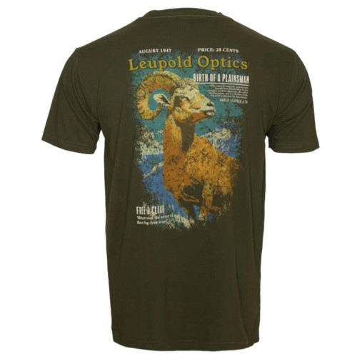 Leupold & Stevens Magazine Short Sleeve Shirt Dark Olive XL - 187829