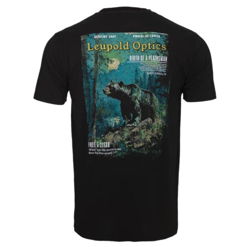 Leupold & Stevens Magazine Short Sleeve Shirt Black XL - 187817