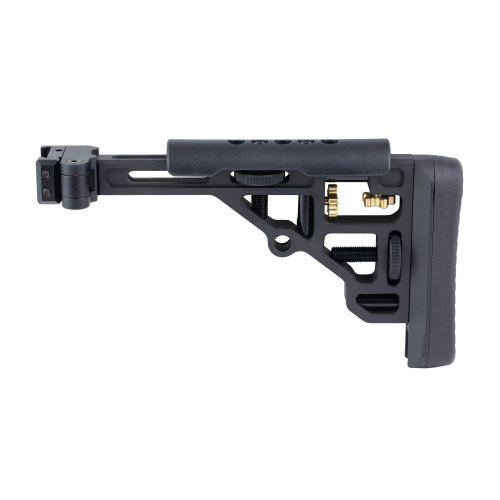 Ultradyne Adjustable Stock G2 Pic Folding Black - UD20168-AB