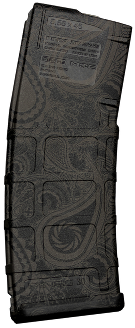 Weapon Works PMAG Gen M2 MOE 30-Round Fits AR/M4 Laser Paisley Polymer - 228099