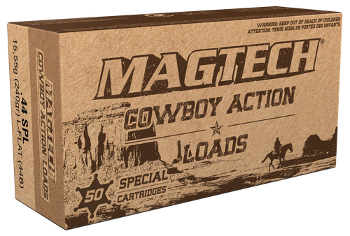 Magtech Cowboy Action 44S&WSpl 240gr Lead Flat Nose 50 Per Box/20 Case