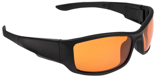 Allen Sync Safety Glasses Amber Lens Black