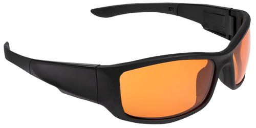 Allen Sync Safety Glasses Amber Lens Black