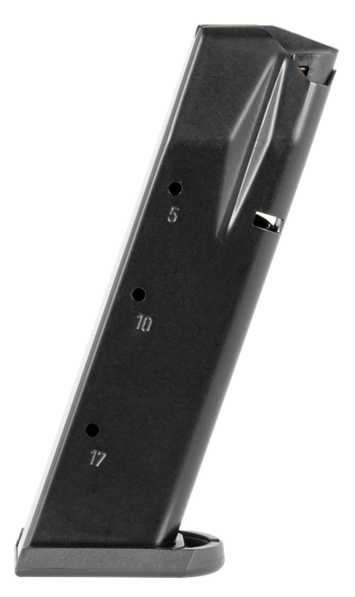 Mec-Gar Tanfoglio Witness Sm Frame with Anti-Friction 9mm 17rd Magazine, Blued - MGWIT9SFAFC
