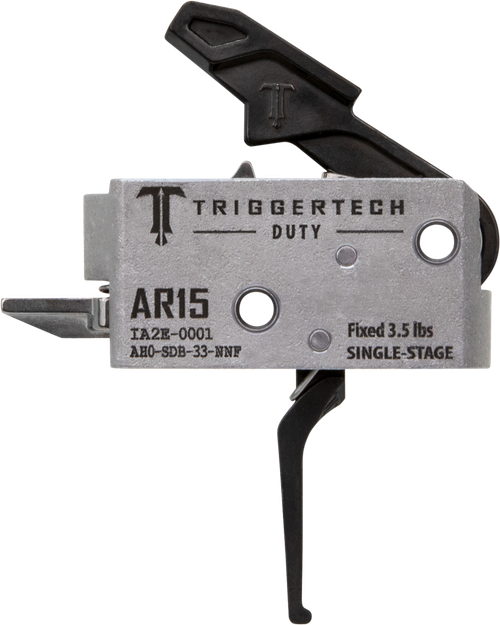 TriggerTech Duty Flat Trigger Single-Stage 3.50 lbs Draw Weight Fits AR-15
