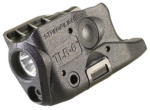 Streamlight TLR-6 Gun Light Black 100 Lumens White LED/Red Laser Glock 26/27/33 - 69272