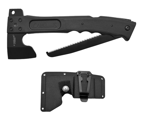 Camillus Camtrax 3-in-1 2.75" Titanium Coated Stainless Steel Blade 12"