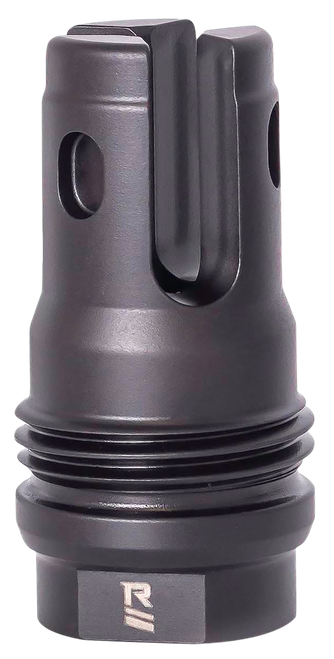 Rugged Suppressor R3 Flash Mitigation System Black with 1/2"-28 tpi Threads & 2.13" OAL for 7.62mm Radiant762 Surge762 Razor762 Micro30 Suppressors
